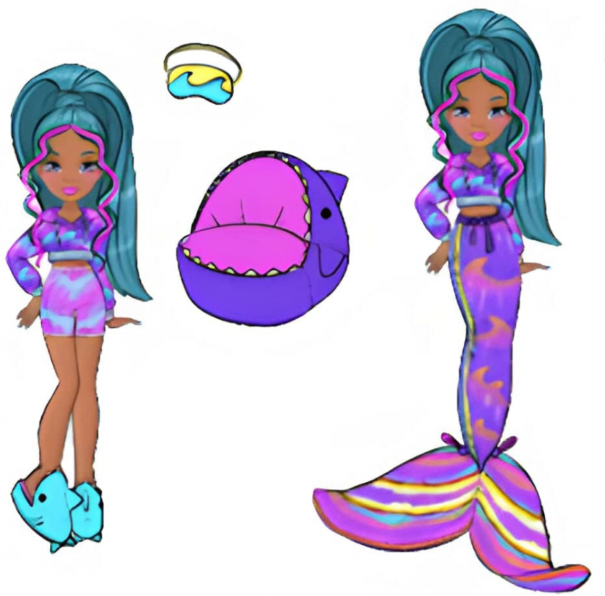 Mermaid High Slumber Party Oceanna doll