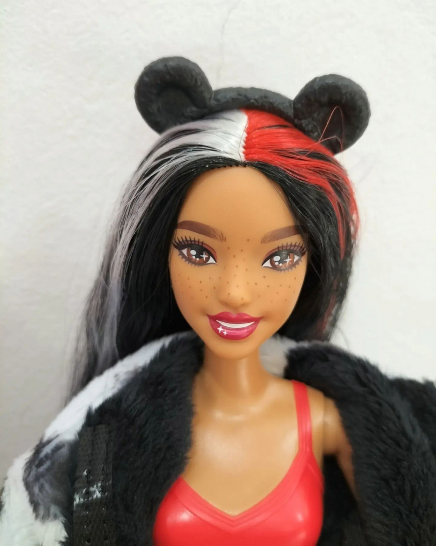Barbie Cutie Reveal Panda doll in real life pictures