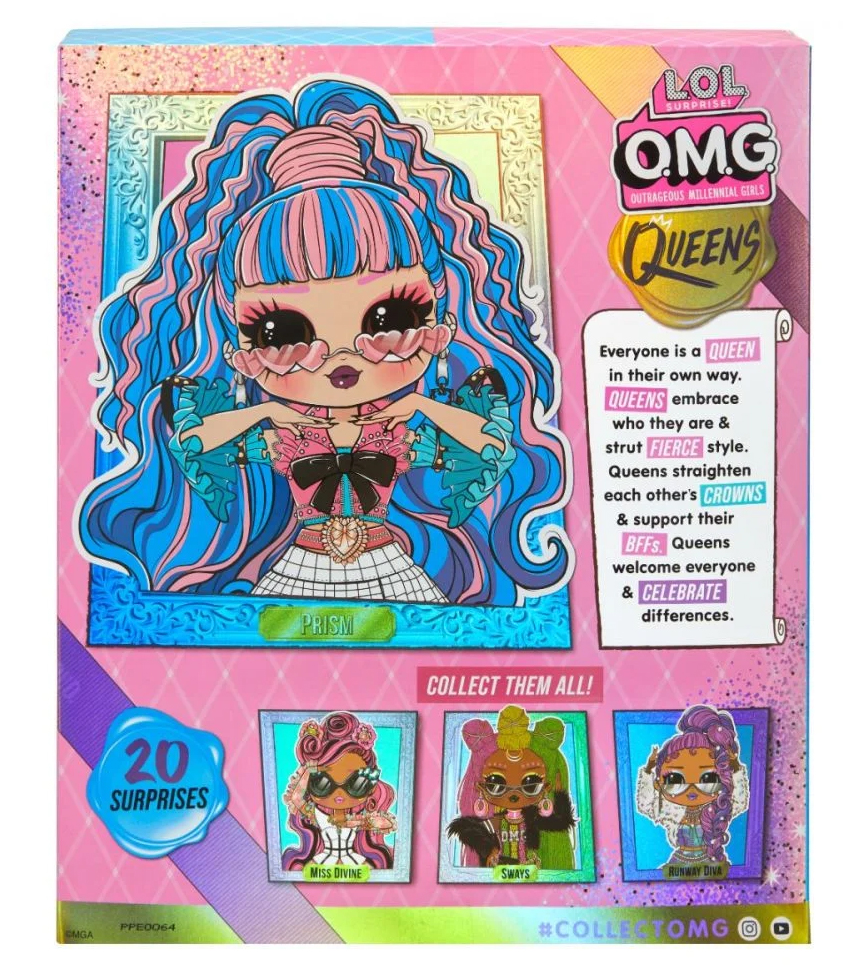 LOL Surprise! OMG Queens: Prism Fashion Doll Review! 