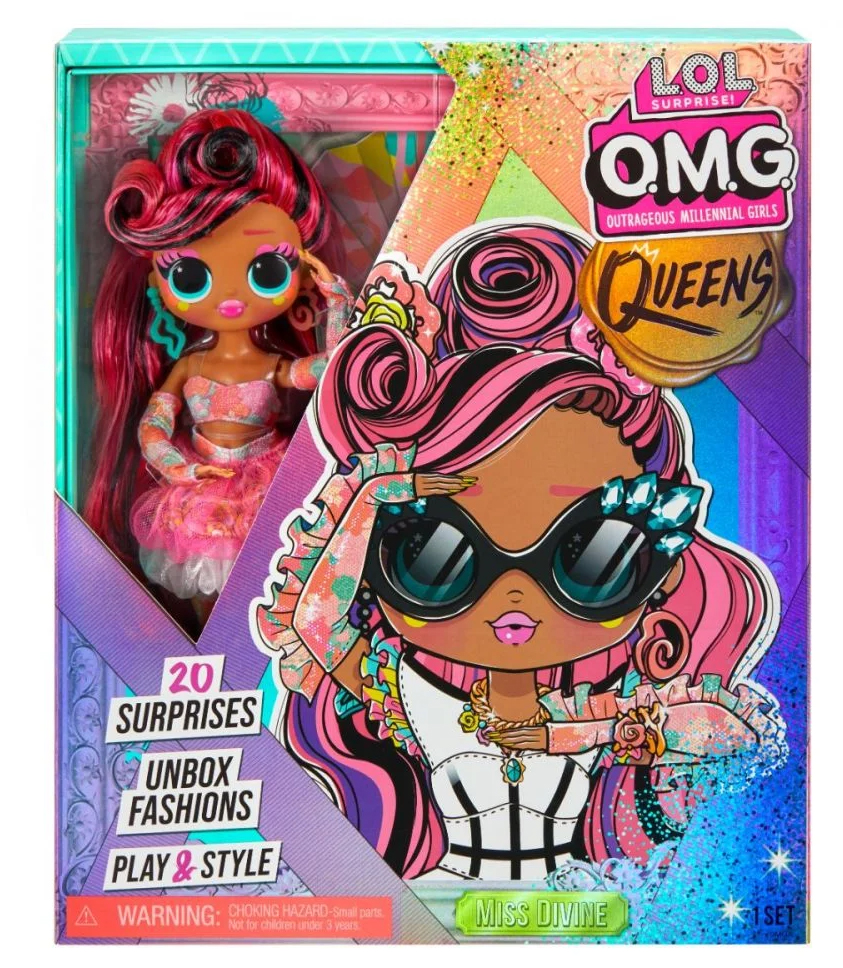 LOL SURPRISE! OMG Queens Dolls from MGA Entertainment Unboxing +