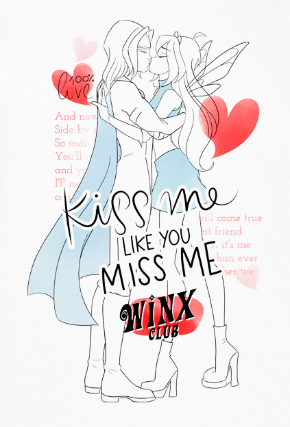 Winx Club Valentine avatar pictures with new official Winx Club art 2022