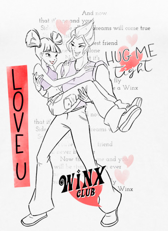 Winx Club Valentine avatar pictures with new official Winx Club art 2022