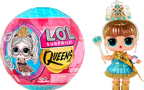 LOL Surprise Queens dolls tots