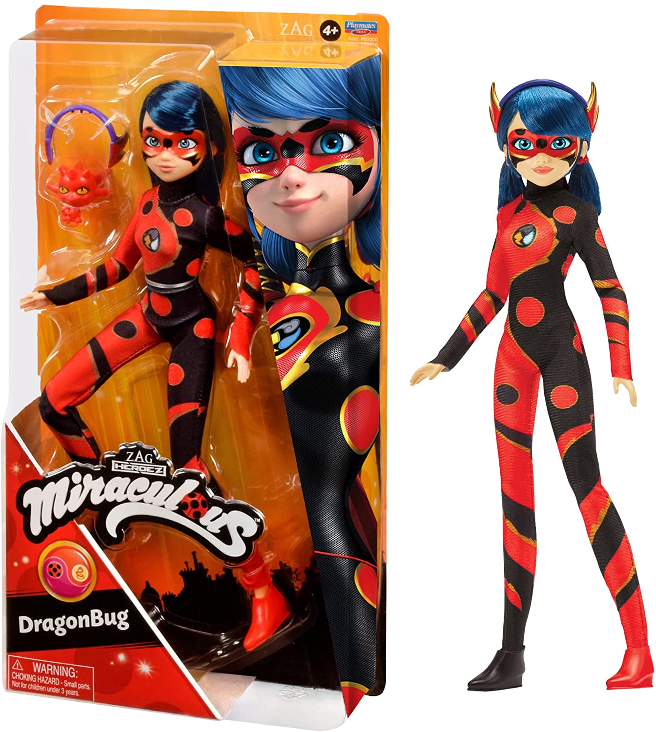 Miraculous Ladybug Superhero Secret Adrien w/t Cat Noir Outfit by Playmates  Toys