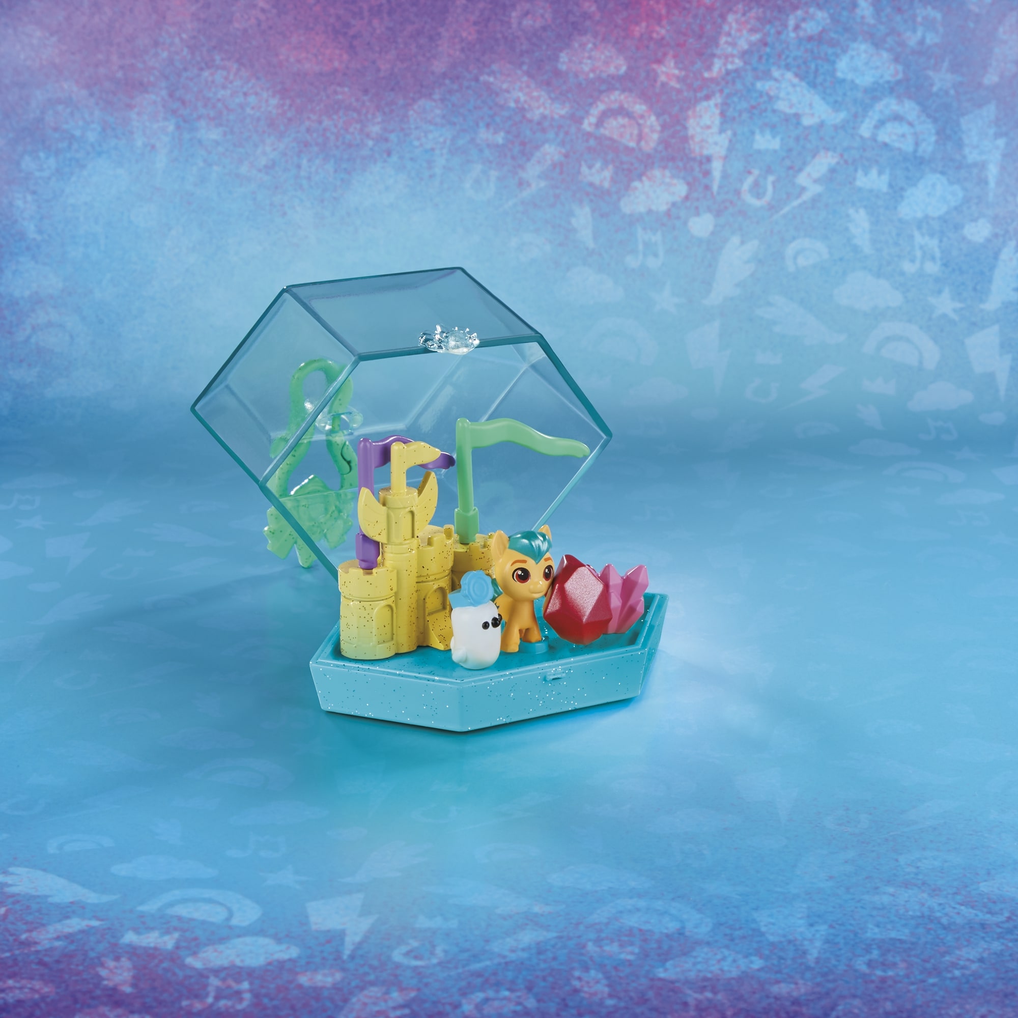 My Little Pony Mini World Magic Epic Crystal Brighthouse Toy, Buildable  Playset with 5 Collectible Figures, for Kids Ages 5 and Up