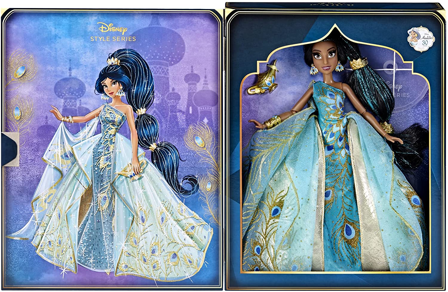 New Official Disney Aladdin 30cm Princess Jasmine Classic Doll 