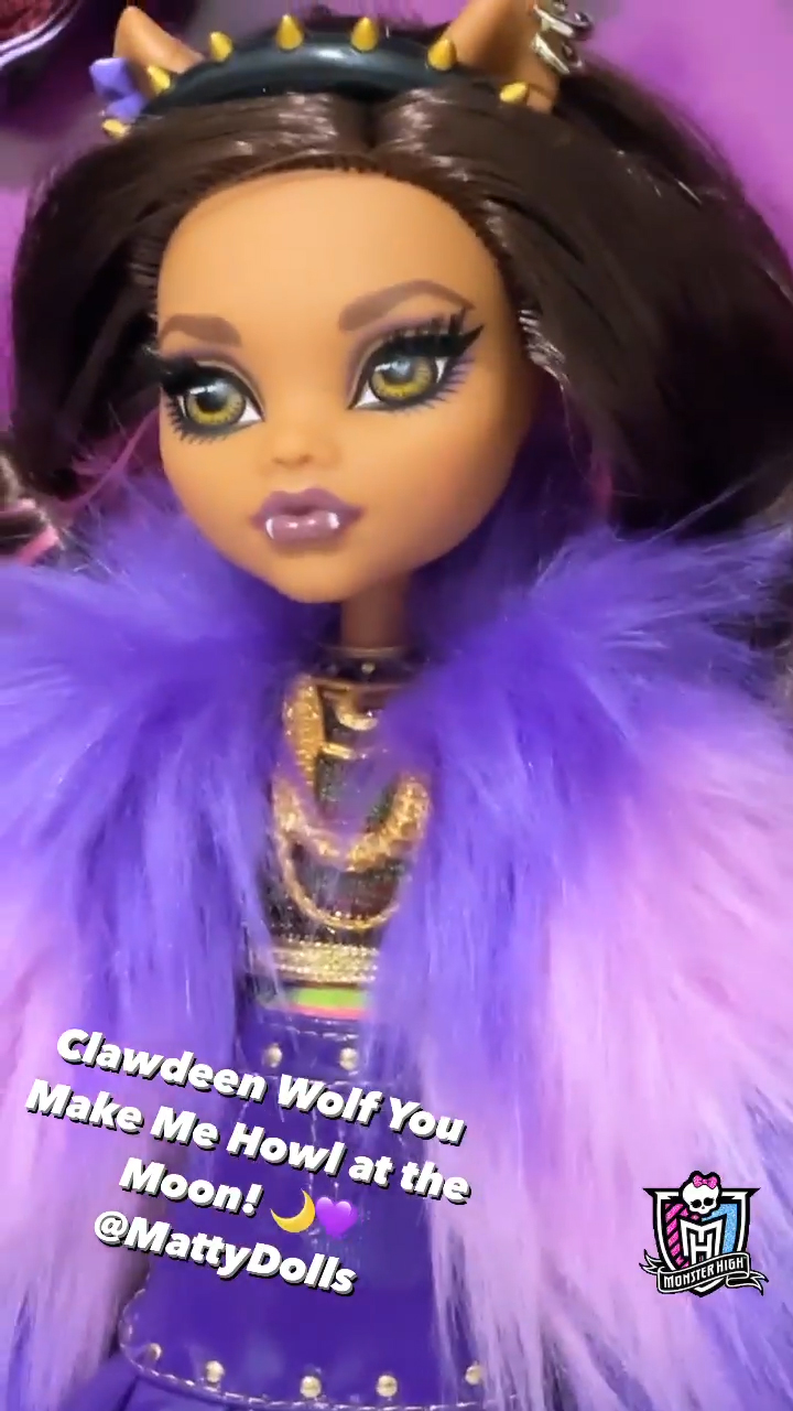 Monster High Haunt Couture Clawdeen Wolf Doll