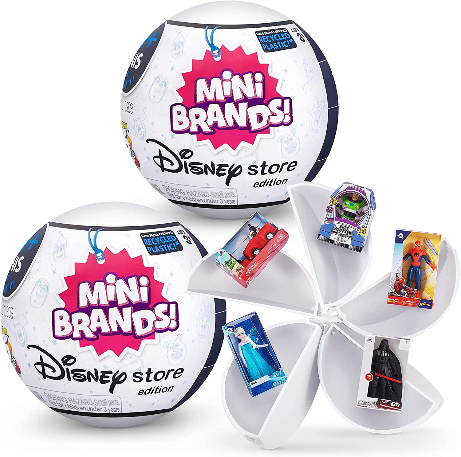 Mini Brands Disney Store Limited Edition Advent Calendar With 4 Exclusive  Minis : Target