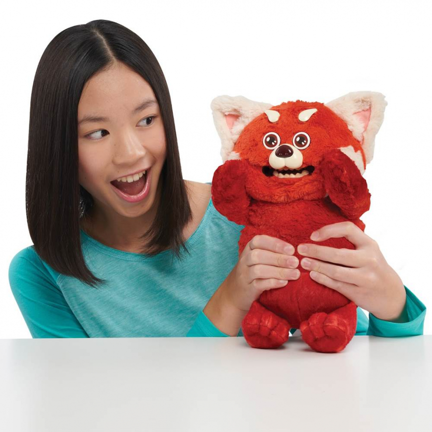 Many Moods of Red Panda Mei Animated Plush