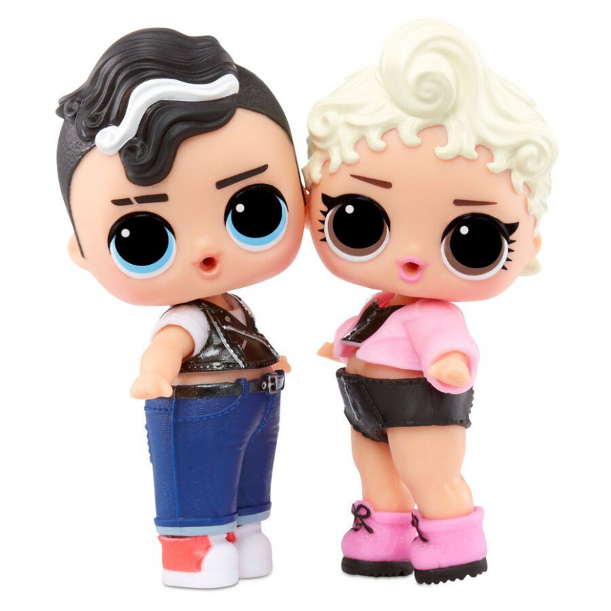 LOL Surprise BFF Sweethearts 2022 dolls limited edition Pink Baby and Tough Guy