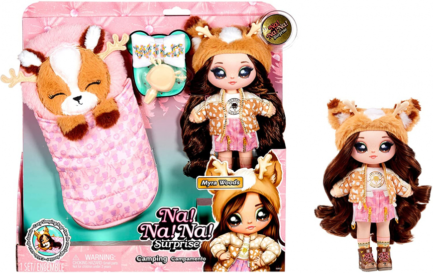 Na! Na! Na! Surprise Camping Dolls Deer Myra Woods