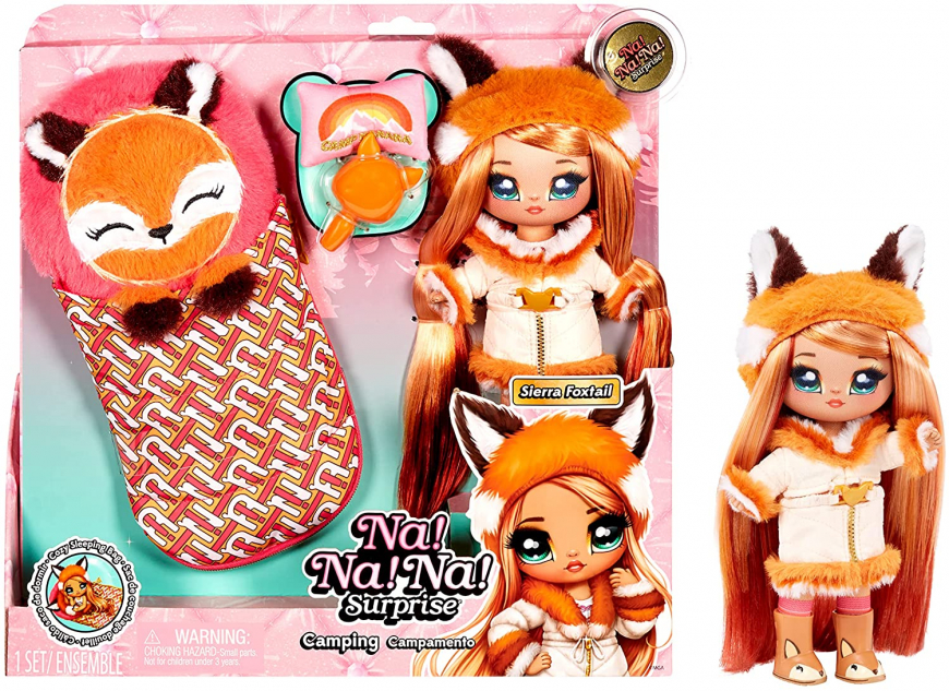 Na! Na! Na! Surprise Camping Dolls Fox Sierra Foxtail
