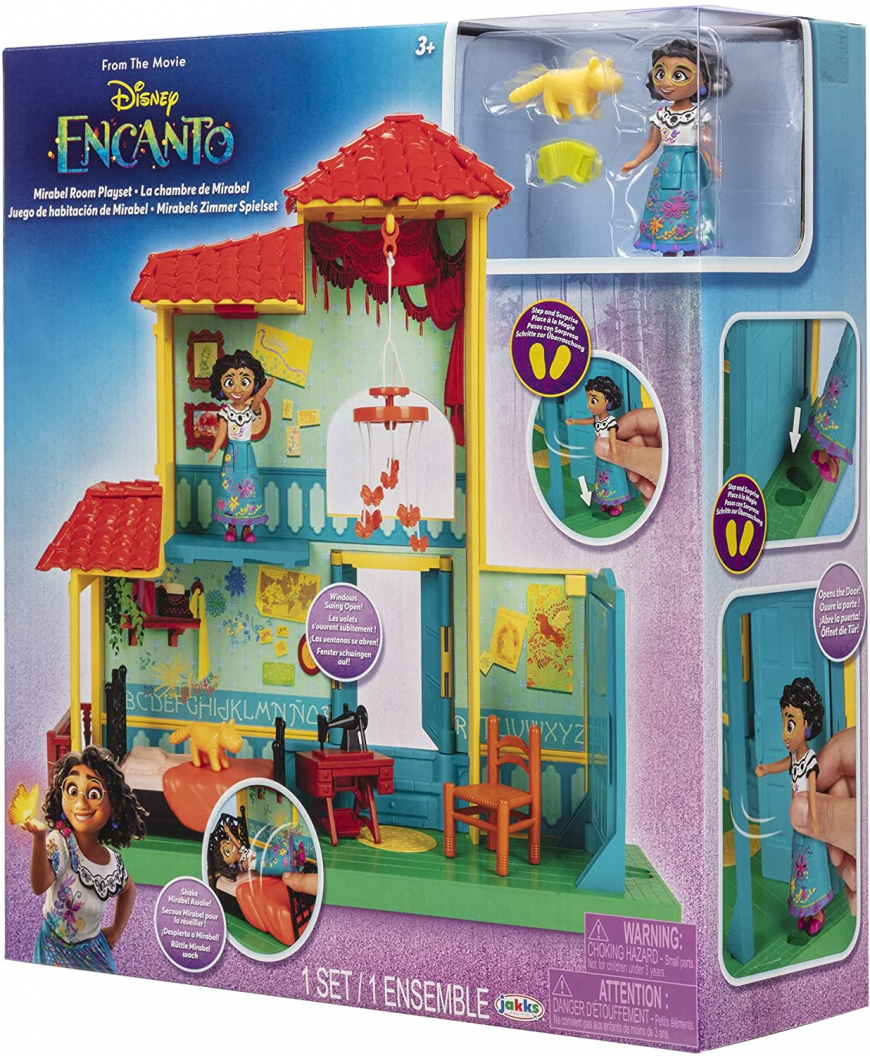 Disney Encanto Mirabel small doll and room accessories set