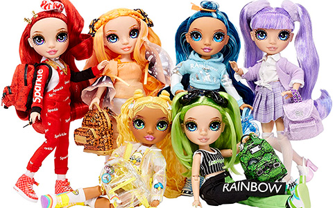 Rainbow High Junior High dolls 2022 - new collection with core 6