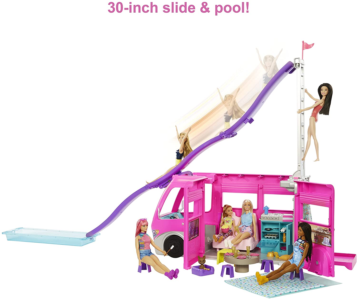 barbie camper tour