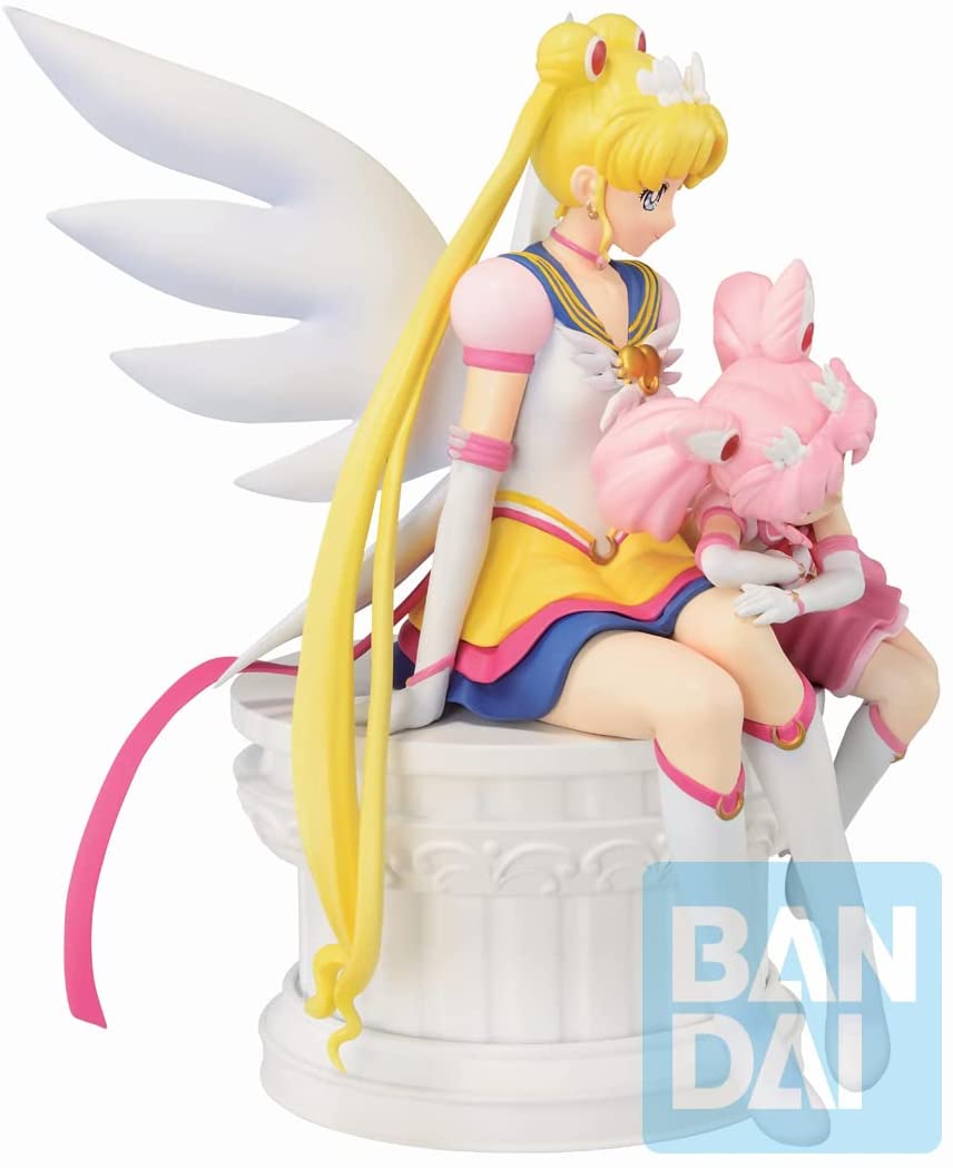 Bandai Spirits Ichibansho The Movie Sailor Moon Eternal - Eternal Sailor Moon & Eternal Sailor Chibi Moon figure