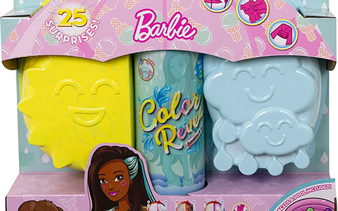 Barbie Color Reveal Sunshine & Sprinkles 2022 Dolls with Accessories