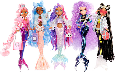 Mermaze Mermaidz Series 1 dolls - new mermaid dolls from MGA