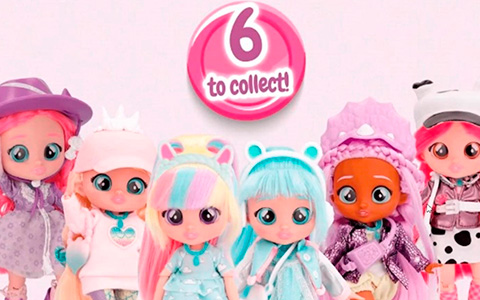 Cry Babies BFF fashion dolls from IMC Toys