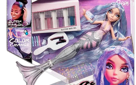 Mermaze Mermaidz deluxe color change Orra doll with Glitter Hair Gel - collector edition