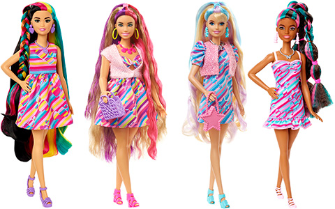 New Barbie Totally Hair dolls 2022