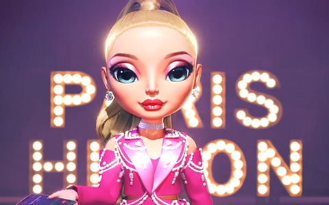 Rainbow High Paris Hilton collector doll