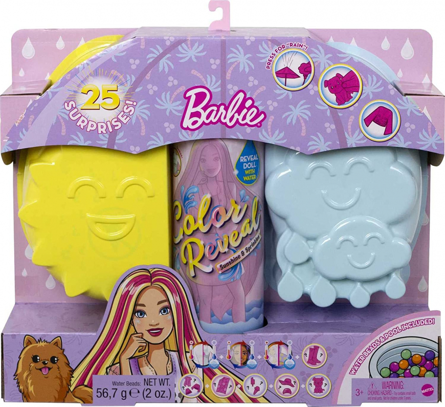 Barbie Color Reveal Sunshine & Sprinkles Blonde doll HCD24