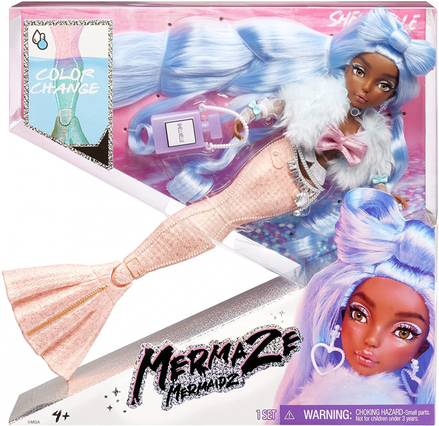 Mermaze Mermaidz Shellnelle doll