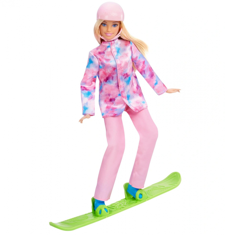 Barbie Winter Sports Dolls, Snowmobile & Accessories