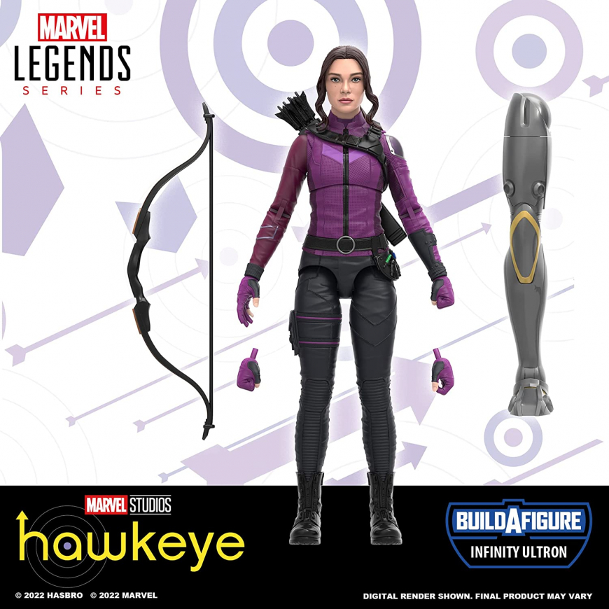 Marvel Legends Series MCU Disney Plus Kate Bishop Hawkeye Series Action Figure