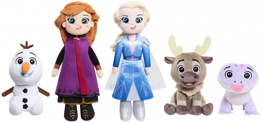 New Just Play Frozen 2 talking plush toys