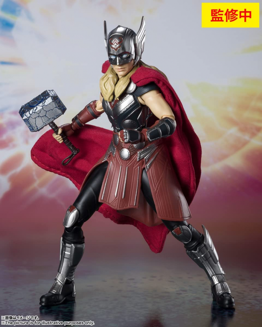 Tamashii Nations Thor: Love & Thunder - Mighty Thor (Jane Foster) Bandai Spirits S.H.Figuarts Action Figure