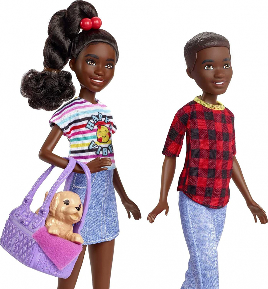 Barbie It Takes Two Playset with Jackson & Jayla Twins dolls