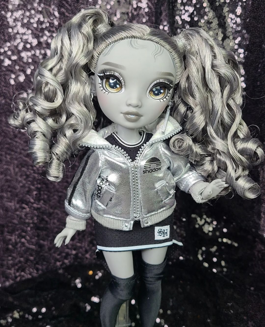 Rainbow High Shadow High Nicole Steel doll in real life