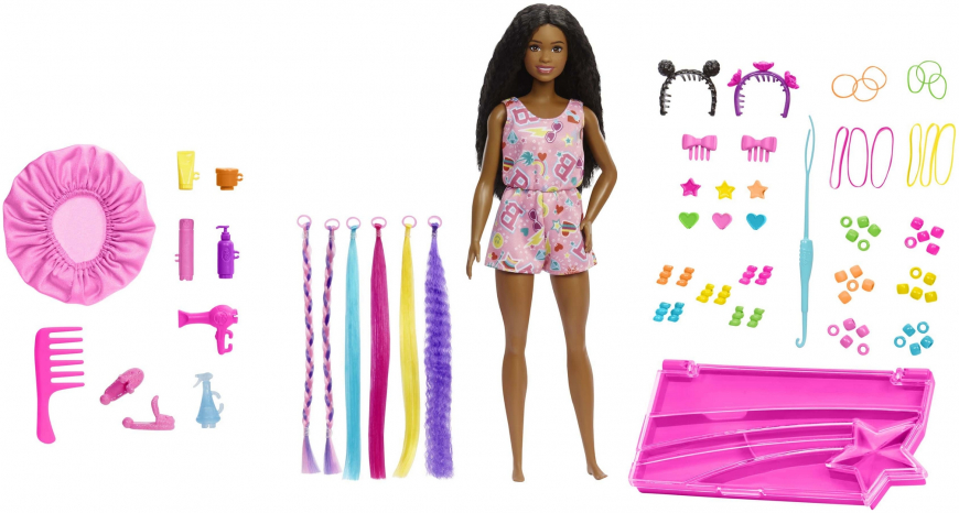 Barbie Life in The City Brooklyn Hair Playset 2022 doll