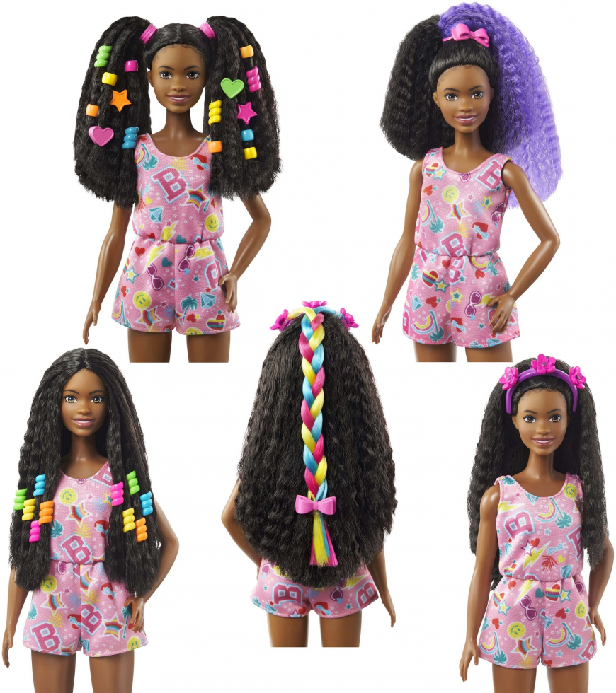 Barbie Life in The City Brooklyn Hair Playset 2022 doll