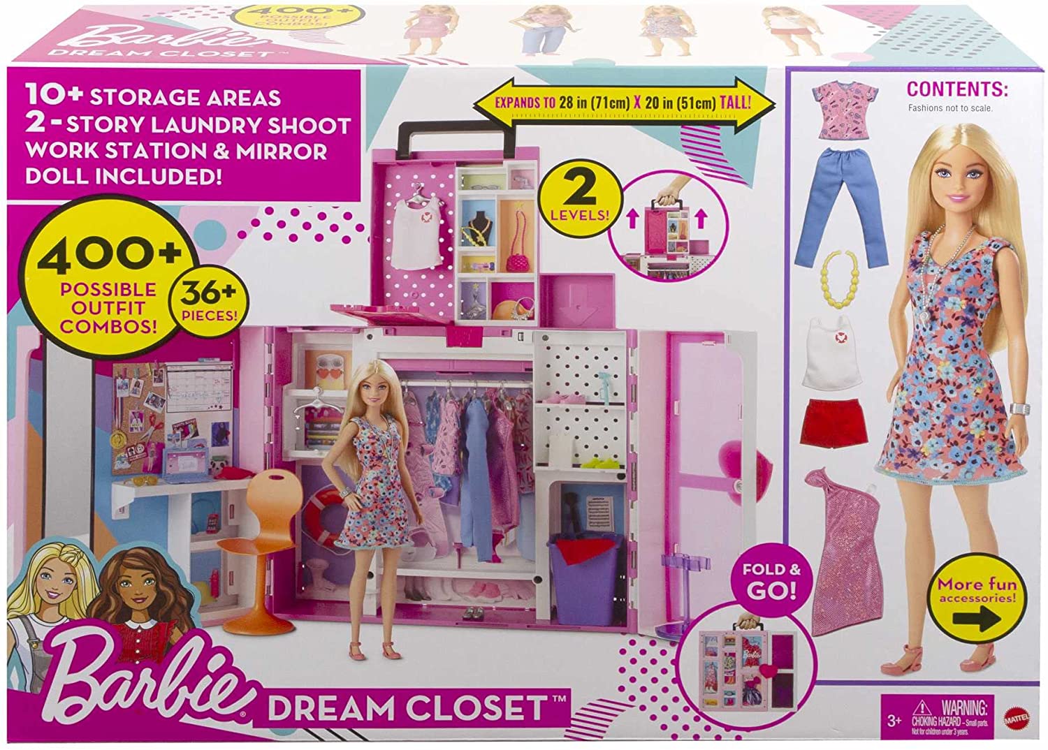 Barbie Dream Closet Playset : Target