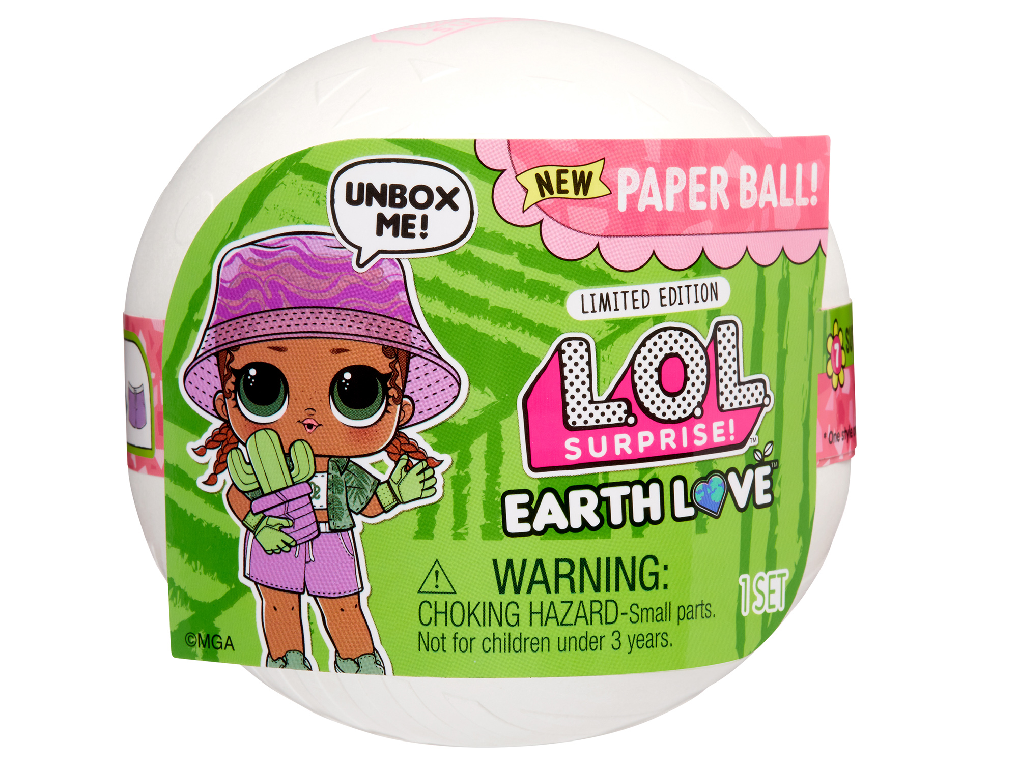 LOL Surprise Earth Love limited edition dolls in new paper ball