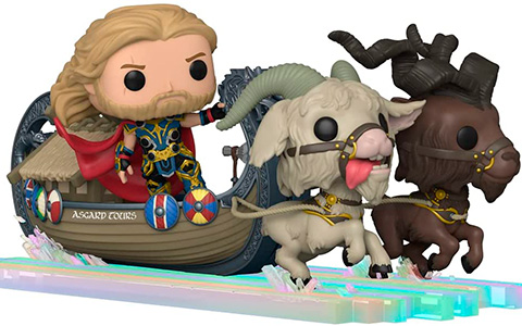 Funko Pop! Ride Super Deluxe: Marvel's Thor: Love and Thunder - The Goat Boat