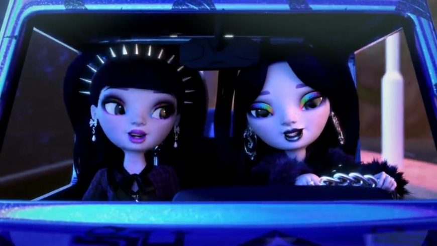 Shadow High Naomi and Veronica in episodes