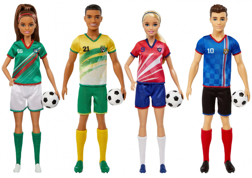 Barbie Soccer dolls 2022