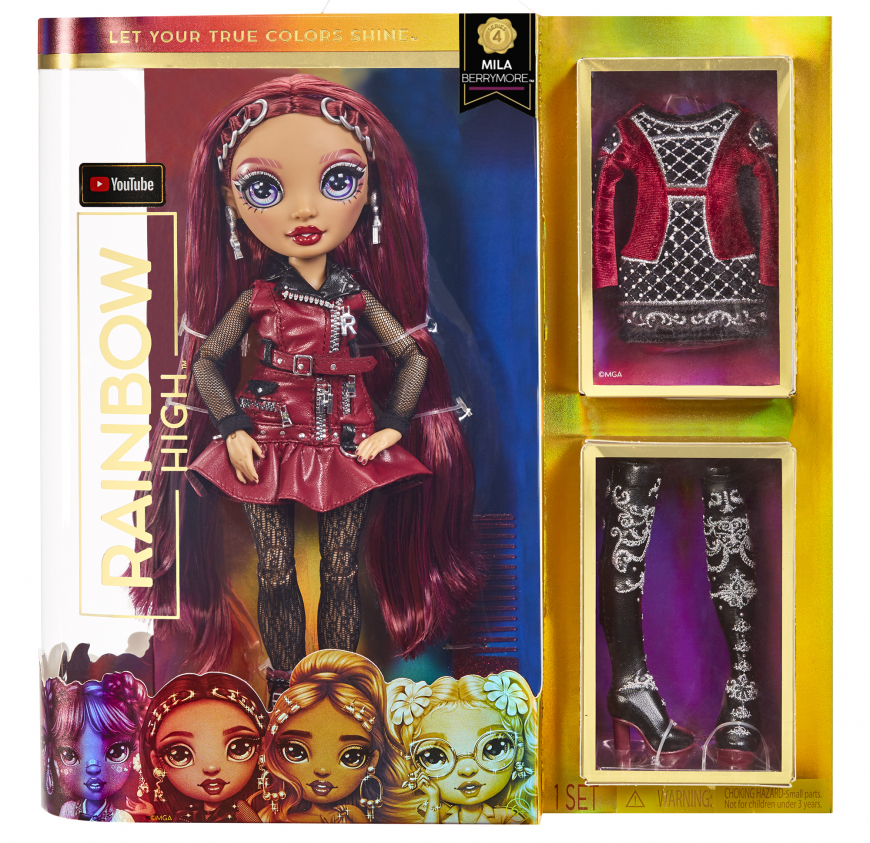 Rainbow High Series 4 Mila Berrymore doll