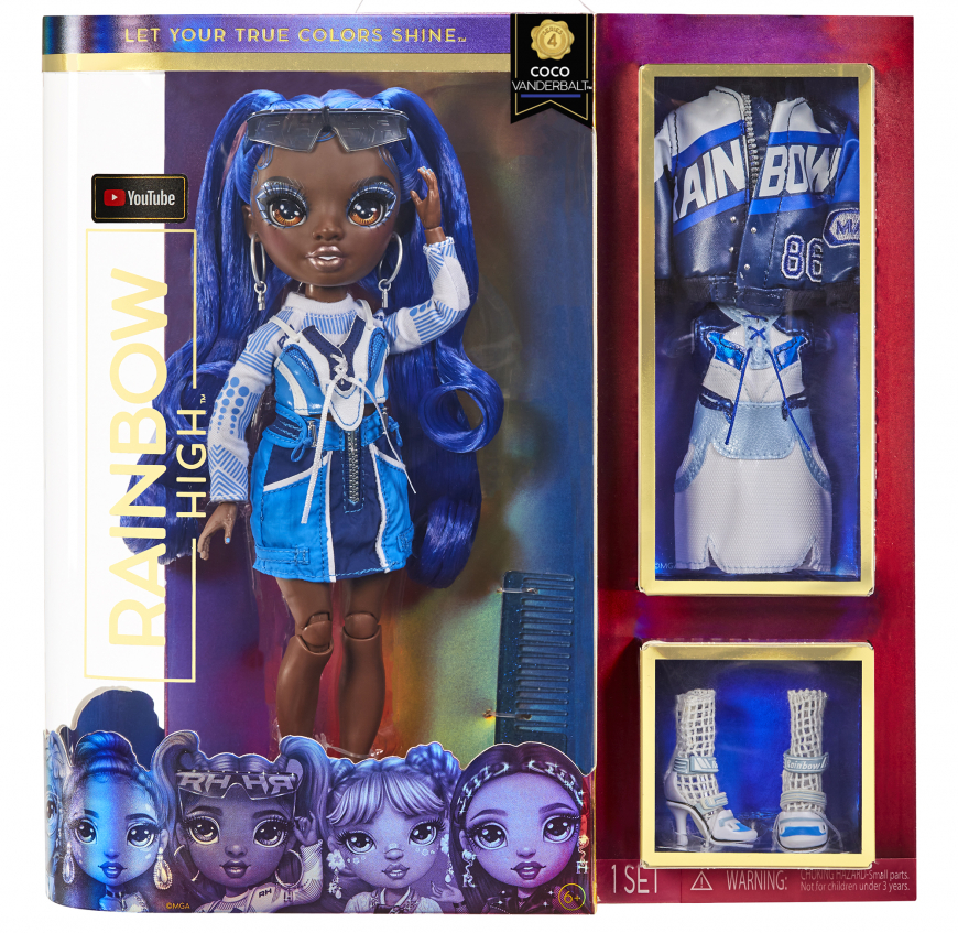 Rainbow High Series 4 Coco Vanderbalt doll