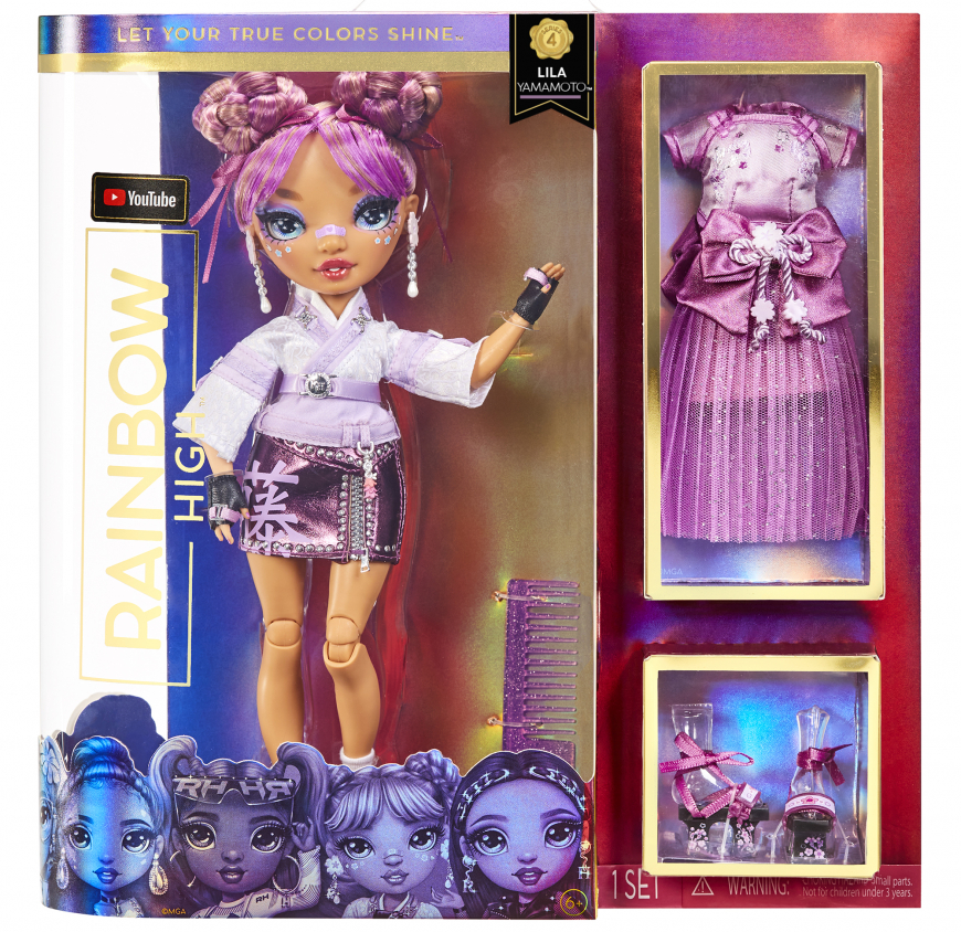 Rainbow High Series 4 Lila Yamamoto doll