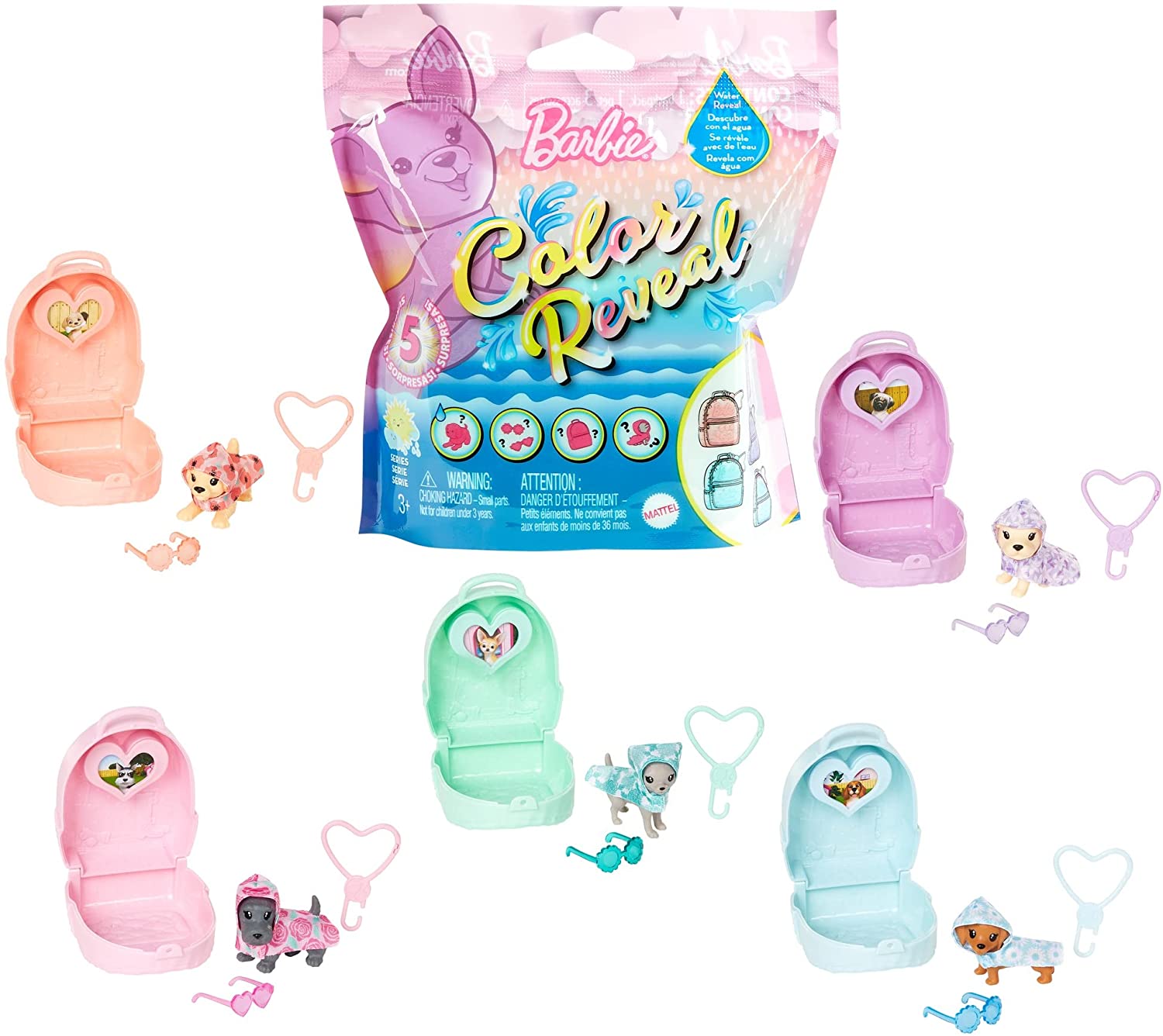 Barbie color reveal dog park deals