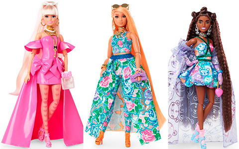 Barbie Extra Fancy dolls