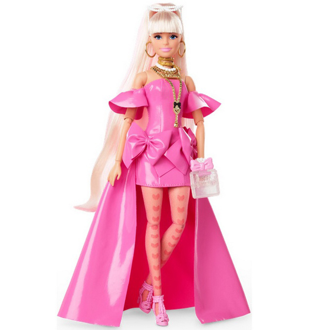 Barbie Extra Fancy doll in Pink Dress HHN12