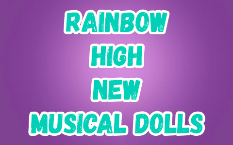 Rainbow High new music theme collection 2022 dolls