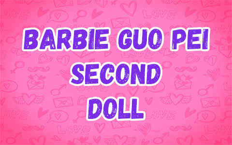 Barbie Signature Guo Pei second doll 2022 HBX99