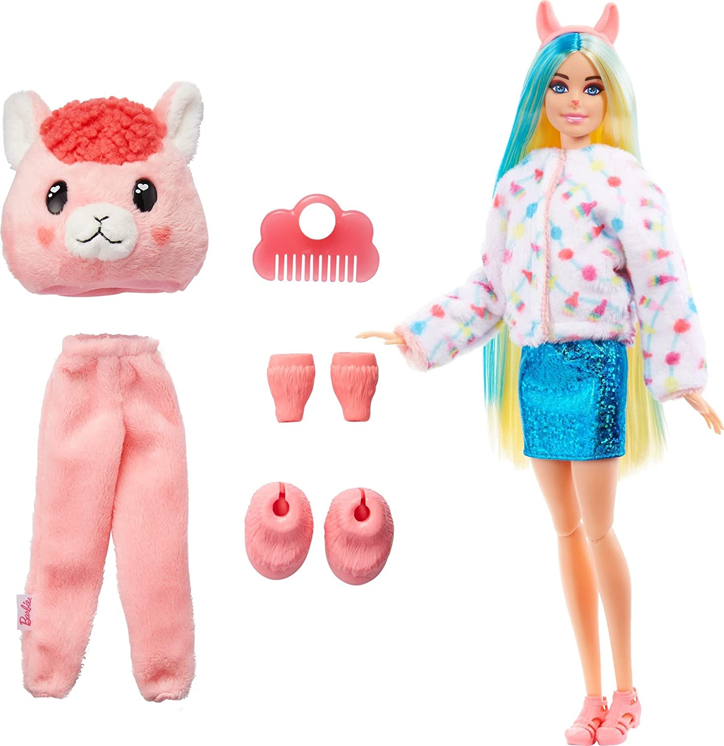 Barbie Cutie Reveal Winter Series Assorted Colors Doll